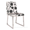 HX -Y1080 Hotel Dining Furniture Floral Banquet Chair Stackable Dining Chair